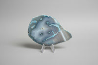 Dyed Blue/Teal Agate Slice #7