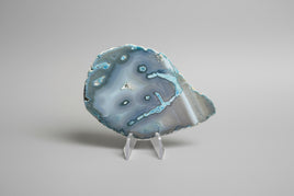Dyed Blue/Teal Agate Slice #7
