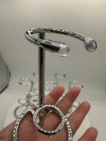 Silver Wand or Tower Holder Display Stand