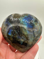 Large Beautiful Labradorite Heart