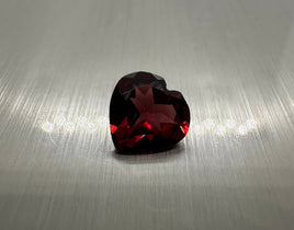 Rhodalite Garnet 8mm Heart Shape 1.65ct