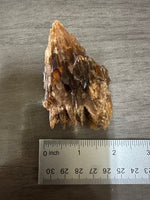 Natural Amber Calcite Raw Specimen UV Reactive #16