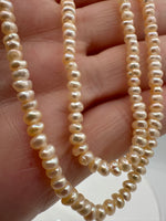 Peach Freshwater Pearl Strand #9