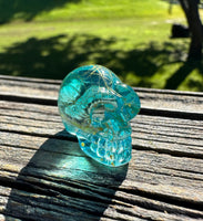 Mini Hand Carved Skull #1