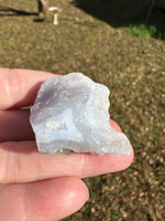 Blue Lace Agate Raw Specimen #14