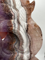 Amethyst Lace Agate Nine-Tailed Fox #7