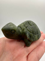 Nephrite Jade Hand Carved Turtle #6