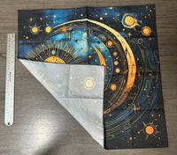 Celestial Sun and Moon Altar/Tarot Cloth