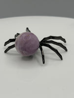 Spider with Amethyst Sphere