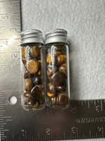 Glass Jar of Polished Tiger’s Eye