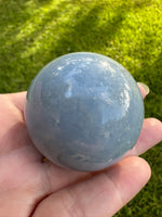 Baby Blue Angelite Sphere #5
