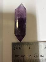 Double Terminated Phantom Amethyst Scepter Wand #22