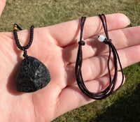 Black Tourmaline Pendant Necklace