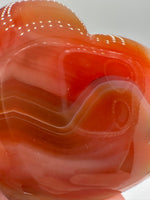 Carnelian Heart Palm Stone #7