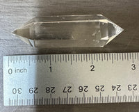 Natural Quartz Double Terminated Wand Point #9
