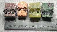 Gemstone Buddies with Glasses