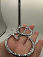 Silver Wand or Tower Holder Display Stand