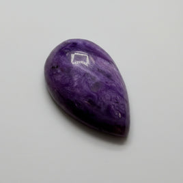 Charoite Pear Shape Cabochon Good Quality #3