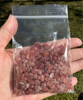 Strawberry Quartz Tumbled Gravel