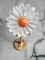 Selenite Flower with Stand