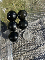 Rainbow Obsidian Spheres Medium