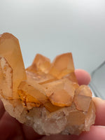 Hematite Tangerine Quartz from Morocco Specimen