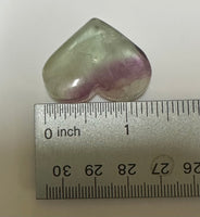 Candy Fluorite Carved Heart #5