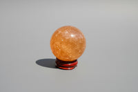 Honey Calcite Sphere #6
