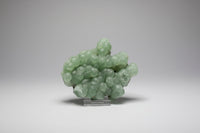 Prehnite mixed with Green Tourmaline Raw Specimen #1