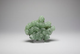 Prehnite mixed with Green Tourmaline Raw Specimen #1