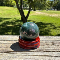 Moss Agate Sphere #19