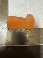 Peach Selenite Mushroom #1