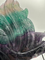 Rainbow Fluorite Nine-Tailed Fox