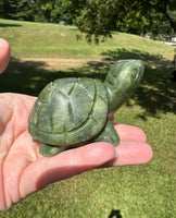 Nephrite Jade Hand Carved Turtle #2
