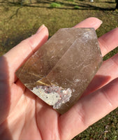Gold Rutilated Quartz Point #6