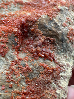 Vanadinite, Old Yuma Mine, Gila County, AZ