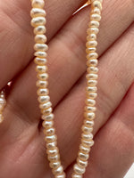 Peach Freshwater Pearl Strand #8