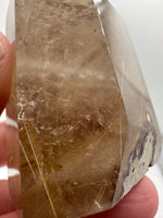 Gold Rutilated Quartz Point #6