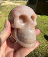 Orange Jade Skull #12