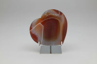 Carnelian Heart Palm Stone #13