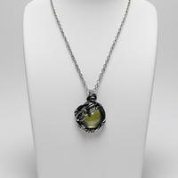 Fashion Necklace with Vines & Leaves