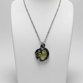 Fashion Necklace with Vines & Leaves