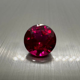 Lab Created Ruby 10mm Round 5.05ct