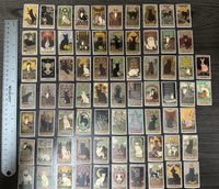 Vintage Style Cat Tarot Stickers