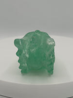 Fluorite Dragon Head Carving #8