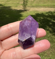 Double Terminated Phantom Amethyst Scepter Wand #6