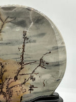 Natural Picture Jasper Slab with Stand #2