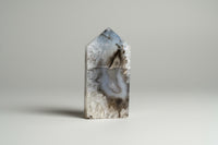 Black Onyx & Quartz Obelisk Tower #3
