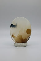 Designer Dendritic Agate Cabochon #3 (with little heart)