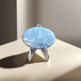 Owyhee Blue Opal Cabochon #10